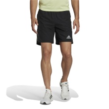 adidas Laufhose Own The Run Short 7in (feuchtigkeitsabsorbierend, reflektierend, 18cm) kurz schwarz Herren